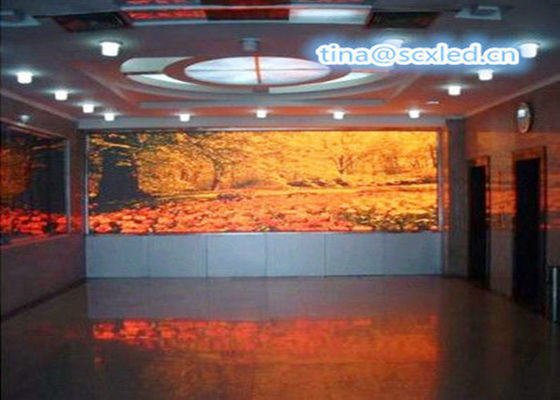 P8 SMD Edifício externo tela LED 8mm Pixel Full Color Video Display