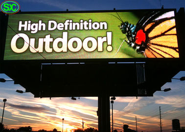 P2.5 LED Die-Cast Alumínio Large Digital Billboard Publicidade Padrão Armário à prova d'água