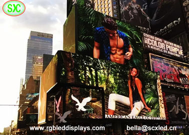 Display de sinalização digital de aluguel ao ar livre HD com display LED RGB