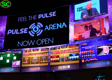 P2.5 LED Die-Cast Alumínio Large Digital Billboard Publicidade Padrão Armário à prova d'água