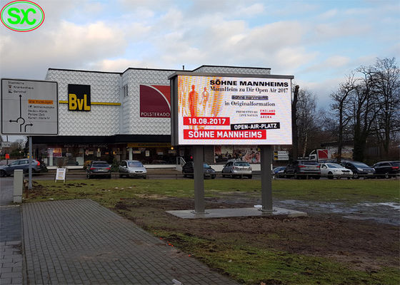 P16 painel de exibição digital LED de alto brilho com controlador de nova LED remoto