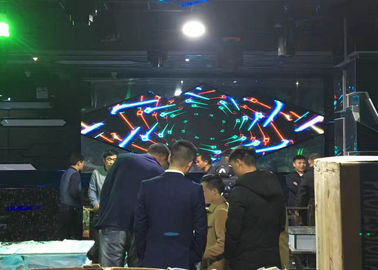 Display LED de alta luminosidade P6 para aluguer em cores inteiras em alumínio fundido, 64x32 pontos