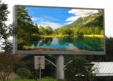 Aluguel de tela curva fixa/aluguel de publicidade P16 LED exterior tela de vídeo de parede display de alta resolução
