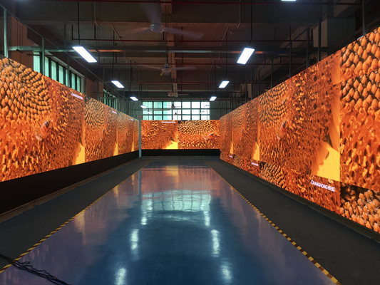 Ecrã LED de cores inteiras SMD P3.91 Anúncio personalizado Vedio Parede de fundo