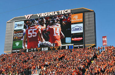 Outside Hire P10 Stadium LED Display / IP65 estádio perímetro LED display deslizamento LED display
