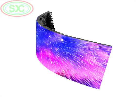 P3.91 Ecrã de visualização LED curvo de aluguer interior de alta resolução
