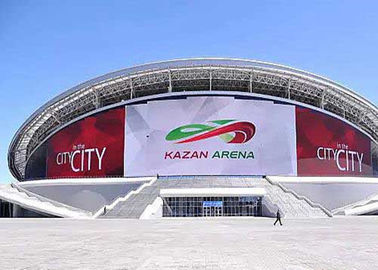 Ecrã de futebol Aluguer Ecrã de competição de cinema desportivo P5 960*960mm Display LED envolvente