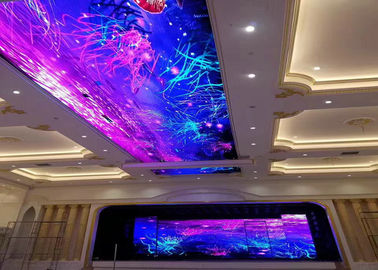 SMD2121 P4 Ecrã de alumínio de fundição a óleo LED a cores inteiras para centros comerciais