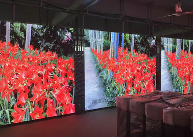 P3 Armário de alumínio fundido a moagem menos peso aluguel LED display 3 anos de garantia