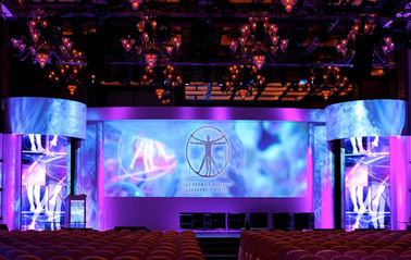 Ecrã Full Color Rental Ecrã LED à prova d'água Ecrã P5 Indoor Large Screen Caixa de Alumínio