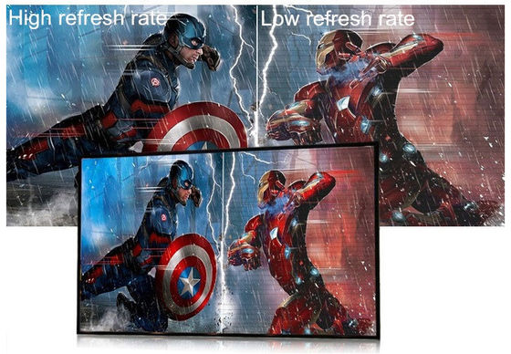 COB Indoor P2 Tela LED de alta brilho 1500 nits 3840Hz 4G controle alumínio fundido