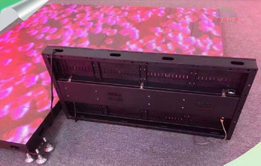 Indoor P6.25 LED Dance Floor para DJ night club, 1/5 densidade de digitalização WIFI controle led dance floor