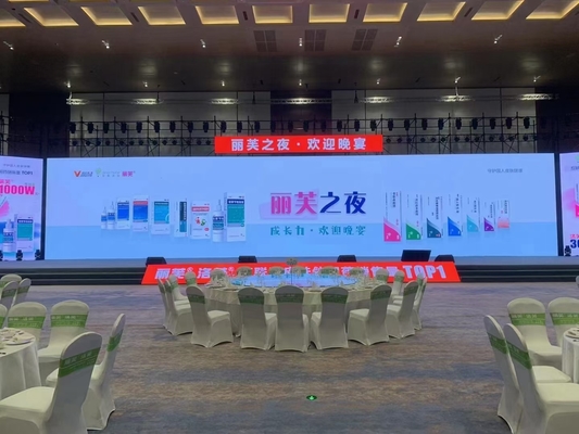 Ecrã de LED de alumínio de fundição a óleo SMD2727 P4 Full Color LED Video Display Ultra Slim LED Screen