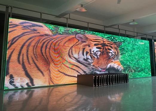 Função de vídeo HD P3.91 500*1000mm Ecrã de exibição LED para exibição interna e externa