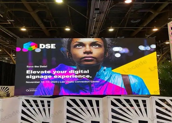 SMD2121 Display de alumínio de fundição por injeção de LED a cores inteiras P3 576X576mm Cabinet