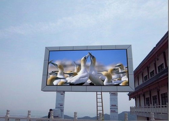Bom preço Fabricante impermeável exterior de alta qualidade do quadro de avisos de propaganda do diodo emissor de luz P10 da rua alta da maneira on-line