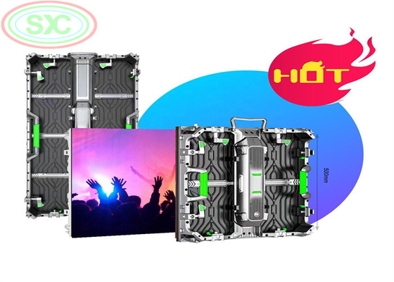 Aluguel de alta resolução P6 RGB Full Color LED Outdoor Display Screen com MBI 5024 IC
