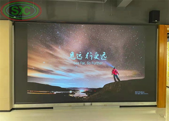 P3.91 P4.81 Ecrã LED de parede de vídeo LED para sala de reuniões de cinema doméstico