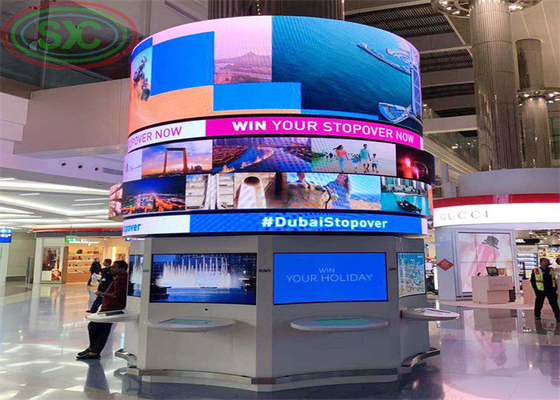 Aluguel Flexível Escenário de Eventos pano de fundo de parede de vídeo Pantalla P2.9 P3.91 P4.8 LED Display