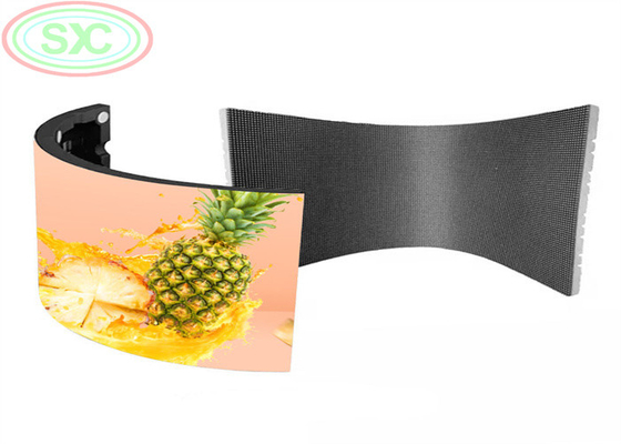 Ecrã de vídeo flexível rotativo P2 LED
