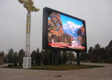 P6 Publicidade de alta luminosidade Grande ecrã de LED exterior Painéis publicitários digitais