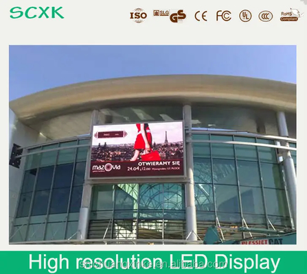 Display LED de cores inteiras ultra leve Distância de visualização ideal 6m-30m