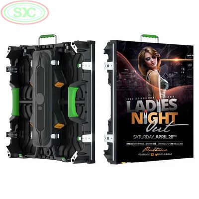 Bom preço Tela de publicidade LED externa COB com caixa de fibra de carbono e tela de exibição de publicidade comercial LED de alta densidade on-line