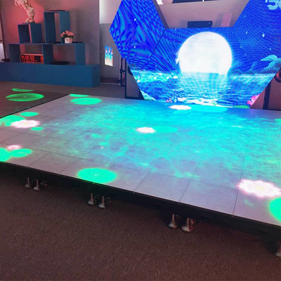 Sistema de controle impermeável LSN/NoVa da pista de dança do diodo emissor de luz de incandescência do RGB0