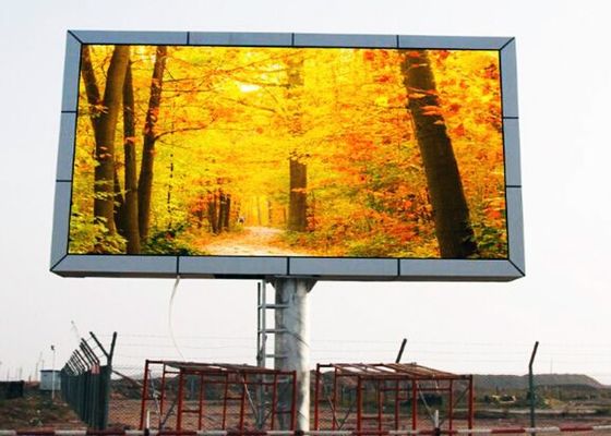 Pixel Pitch 8mm LED Publicidade Large Screen Exterior e interior Full Color LED Display