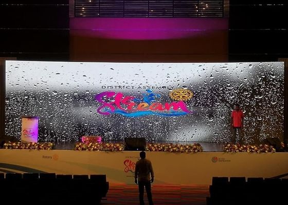 Alto nível de luminosidade exterior de alta qualidade, LED à prova d'água em cores inteiras, parede de display COB P2.5