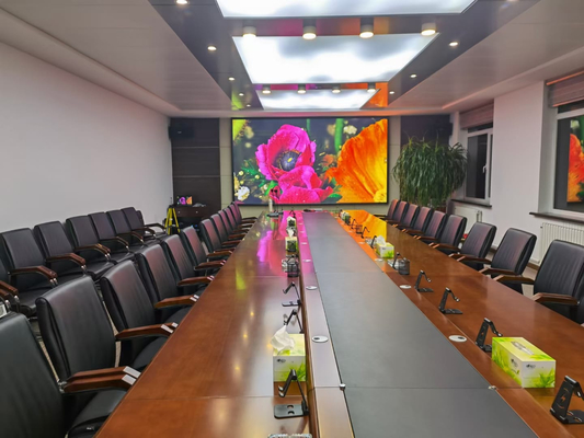Instalação frontal de ecrã LED de alta definição p1.2,p1.5