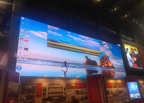 P4 Ultra-finho Fixado Interior Full-Colour 4k HD Video Wall/LED Display Indoor Full-Colour LED Display