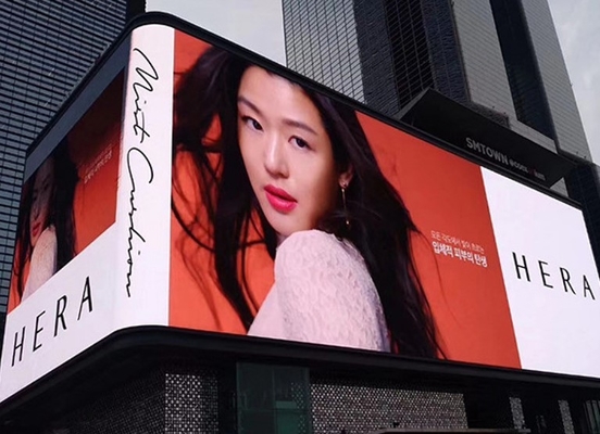 P6 sinalização LED Display tela poupança de energia grande publicidade cartaz