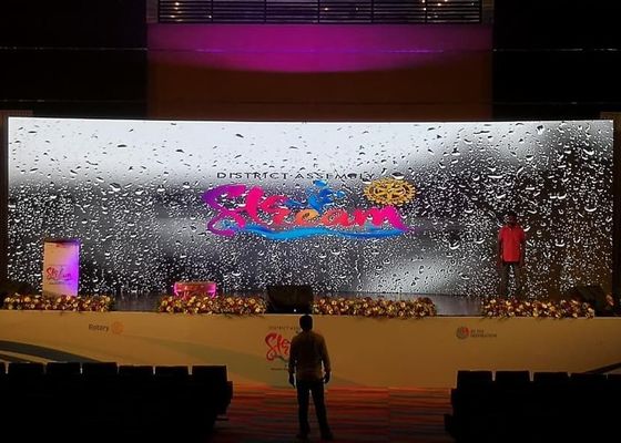 Ecrã LED de palco externo para exibição de eventos, parede de vídeo de alto brilho P3.91 P4 tela LED a cores inteiras