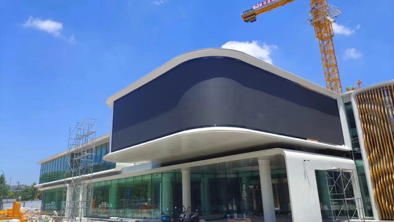 Ecrã LED exterior com fraldas P6 P8 P10 Ecrã LED fixo de vídeo de parede e painel de sinalização