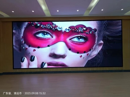 P2.5 Display LED de alta definição a cores interiores, 640x640 mm, serviço frontal do gabinete