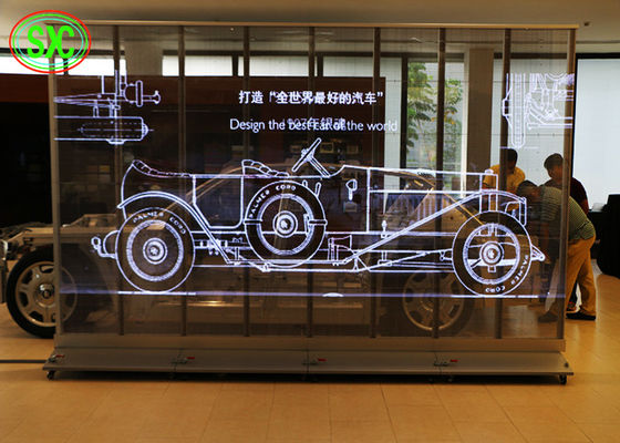 Ecrã LED de alta transparência