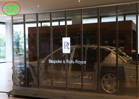 Ecrã LED de alta transparência