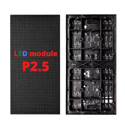 Bom preço P2.5 Manutenção positiva Ecrã fixo Publicidade interior Ecrã de alumínio de fundição a óleo LED on-line