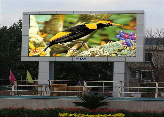 Exibição LED 3D de alta luminosidade de publicidade exterior P5 P6 P8 P10mm