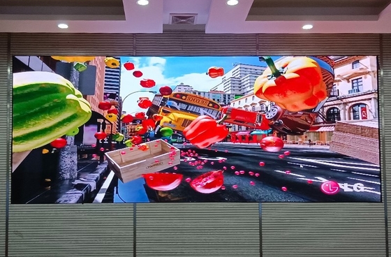 Display LED exterior de cores inteiras com maior densidade de pixels no pacote SMD1921