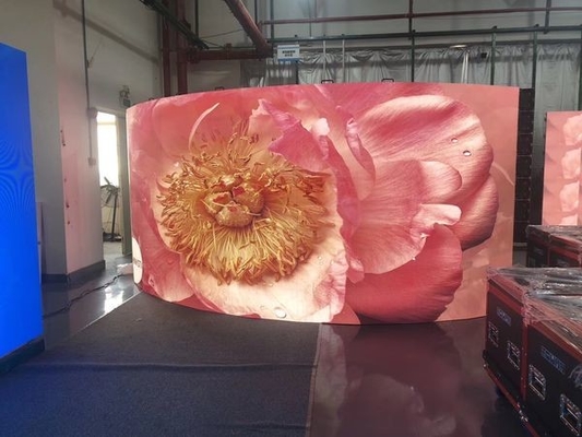 Grande HD 3,91mm Pixel Pitch Indoor LED Display Com 5000 Nits Brilho Display LED a cores inteiras