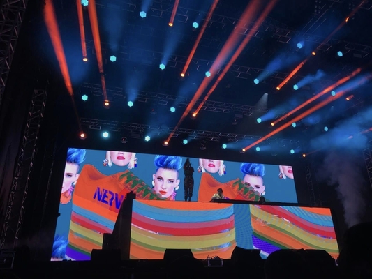 Ecrã LED RGB de aluguer de alta definição P6 fixado