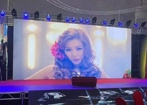 Display de LED de aluguer para shows
