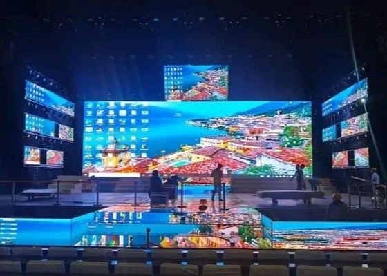HD Full Color Smd 2121 Steel Box P5 Stage LED Screen com 3 anos de garantia