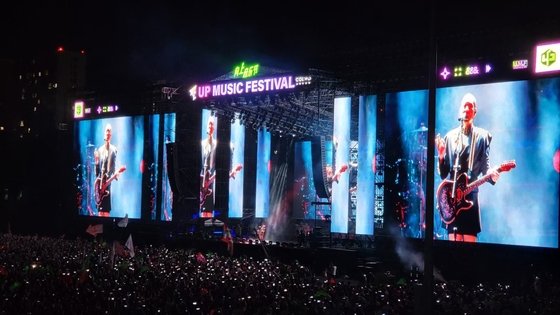 Ecrã de painel de parede de vídeo LED para shows, eventos de casamento