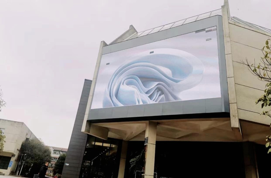 P5 de alta qualidade 960X960mm Publicidade Instalação fixa Parede de vídeo LED à prova d'água,suporte Curva de design de canto,3840hz