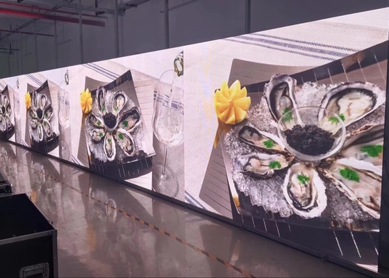 HD Outdoor LED Rental Screen Full Color P6 SMD3535 960mm X 960mm Ecrãs LED de publicidade