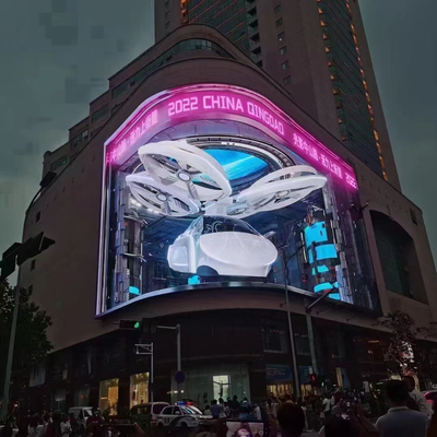 P10 Armários de aço de LED exterior de cores inteiras instalação fixa LED e tela de publicidade LED