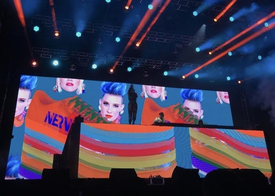 1R1G1B Aluguel Ultra-Fino Exterior LED Screen Parede de Vídeo 25mm Pixel Pitch